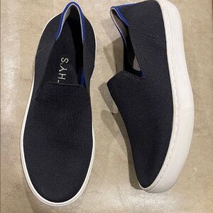 Rothy’s Black Slip-On Sneakers